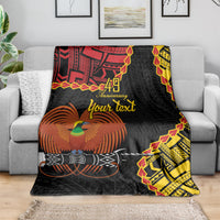 Personalised Papua New Guinea 49th Anniversary Blanket Hapi De bilong Indipendens Papua Niugini LT9 - Polynesian Pride