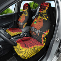Personalised Papua New Guinea 49th Anniversary Car Seat Cover Hapi De bilong Indipendens Papua Niugini