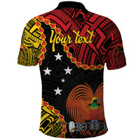 Personalised Papua New Guinea 49th Anniversary Polo Shirt Hapi De bilong Indipendens Papua Niugini