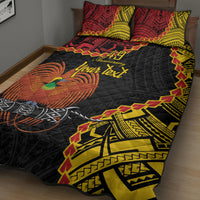 Personalised Papua New Guinea 49th Anniversary Quilt Bed Set Hapi De bilong Indipendens Papua Niugini LT9 - Polynesian Pride