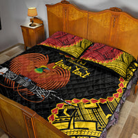 Personalised Papua New Guinea 49th Anniversary Quilt Bed Set Hapi De bilong Indipendens Papua Niugini LT9 - Polynesian Pride