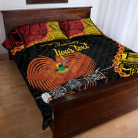 Personalised Papua New Guinea 49th Anniversary Quilt Bed Set Hapi De bilong Indipendens Papua Niugini LT9 - Polynesian Pride