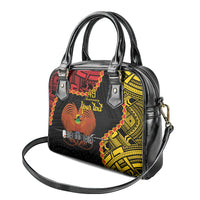 Personalised Papua New Guinea 49th Anniversary Shoulder Handbag Hapi De bilong Indipendens Papua Niugini