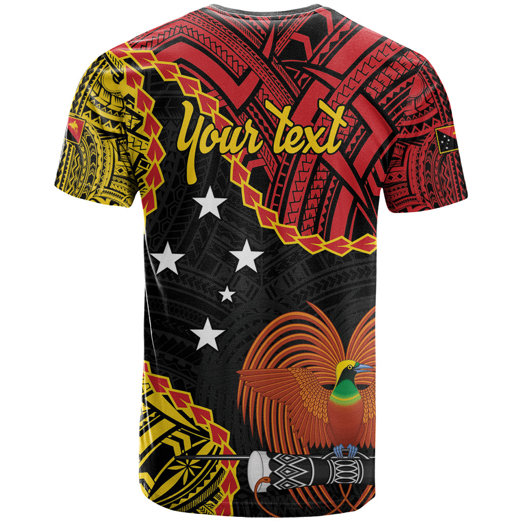 Personalised Papua New Guinea 49th Anniversary T Shirt Hapi De bilong Indipendens Papua Niugini LT9 - Polynesian Pride