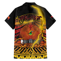 Personalised Papua New Guinea 49th Anniversary Hawaiian Shirt Bird of Paradise Unity In Diversity LT9 - Polynesian Pride