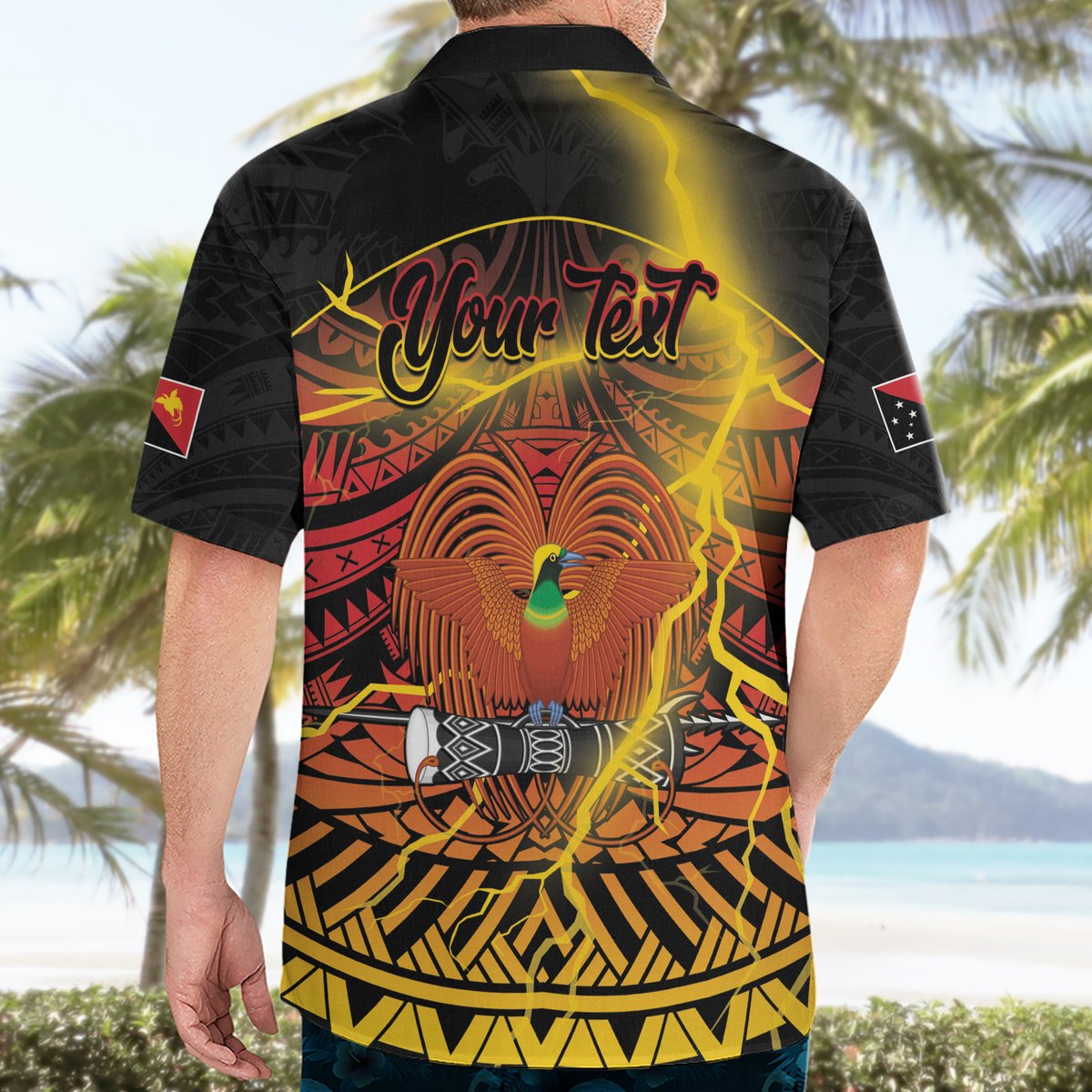 Personalised Papua New Guinea 49th Anniversary Hawaiian Shirt Bird of Paradise Unity In Diversity LT9 - Polynesian Pride