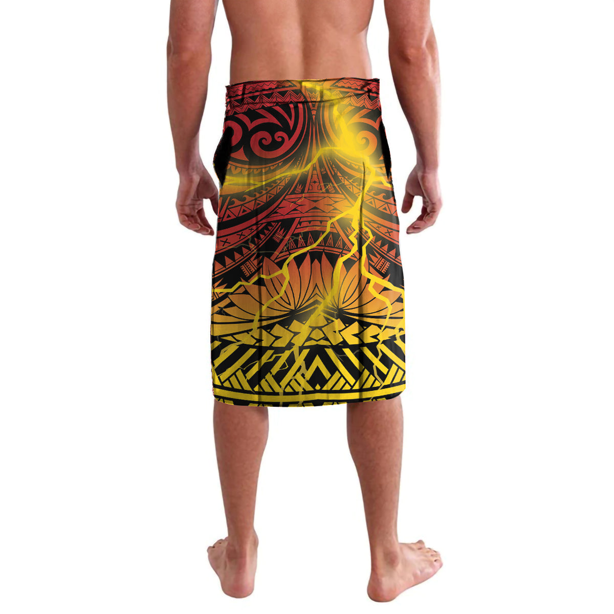 Personalised Papua New Guinea 49th Anniversary Lavalava Bird of Paradise Unity In Diversity LT9 - Polynesian Pride