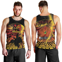 Personalised Papua New Guinea 49th Anniversary Men Tank Top Bird of Paradise Unity In Diversity LT9 - Polynesian Pride