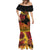 Personalised Papua New Guinea 49th Anniversary Mermaid Dress Bird of Paradise Unity In Diversity