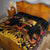 Personalised Papua New Guinea 49th Anniversary Quilt Bird of Paradise Unity In Diversity