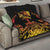 Personalised Papua New Guinea 49th Anniversary Quilt Bird of Paradise Unity In Diversity