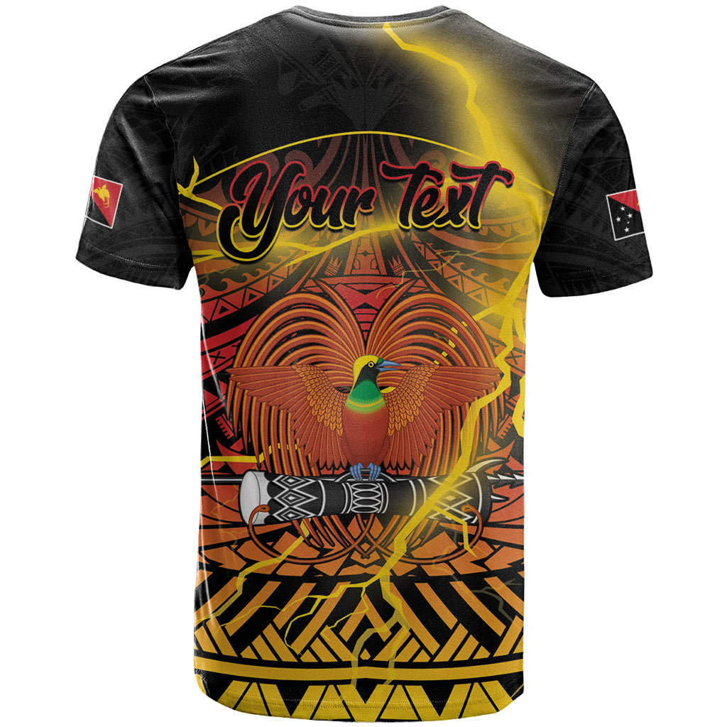 Personalised Papua New Guinea 49th Anniversary T Shirt Bird of Paradise Unity In Diversity LT9 - Polynesian Pride