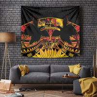 Personalised Papua New Guinea 49th Anniversary Tapestry Bird of Paradise Unity In Diversity LT9 - Polynesian Pride