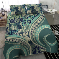 Hawaiian Hibiscus Tribal Vintage Motif Bedding Set Ver 1 LT9 - Polynesian Pride