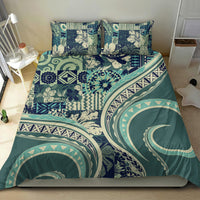 Hawaiian Hibiscus Tribal Vintage Motif Bedding Set Ver 1 LT9 - Polynesian Pride