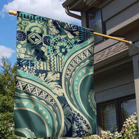 Hawaiian Hibiscus Tribal Vintage Motif Garden Flag Ver 1 LT9 - Polynesian Pride