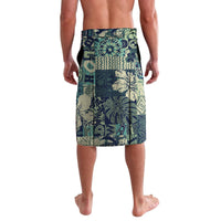 Hawaiian Hibiscus Tribal Vintage Motif Lavalava Ver 1 LT9 - Polynesian Pride