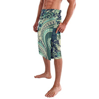 Hawaiian Hibiscus Tribal Vintage Motif Lavalava Ver 1 LT9 - Polynesian Pride