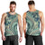 Hawaiian Hibiscus Tribal Vintage Motif Men Tank Top Ver 1