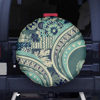 Hawaiian Hibiscus Tribal Vintage Motif Spare Tire Cover Ver 1 LT9 - Polynesian Pride