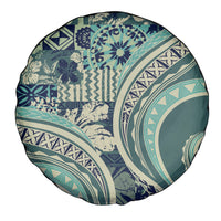 Hawaiian Hibiscus Tribal Vintage Motif Spare Tire Cover Ver 1 LT9 - Polynesian Pride