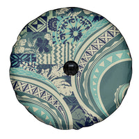 Hawaiian Hibiscus Tribal Vintage Motif Spare Tire Cover Ver 1 LT9 - Polynesian Pride