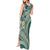 Hawaiian Hibiscus Tribal Vintage Motif Tank Maxi Dress Ver 1