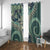 Hawaiian Hibiscus Tribal Vintage Motif Window Curtain Ver 1