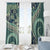 Hawaiian Hibiscus Tribal Vintage Motif Window Curtain Ver 1