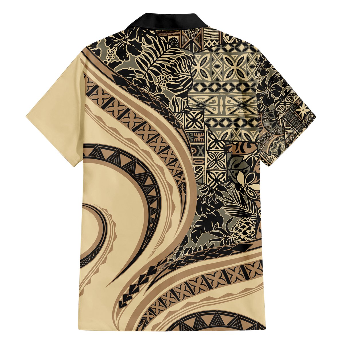 Hawaiian Hibiscus Tribal Vintage Motif Hawaiian Shirt Ver 2 LT9 - Polynesian Pride