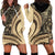 Hawaiian Hibiscus Tribal Vintage Motif Hoodie Dress Ver 2