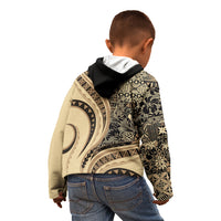 Hawaiian Hibiscus Tribal Vintage Motif Kid Hoodie Ver 2