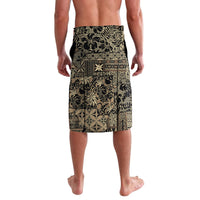 Hawaiian Hibiscus Tribal Vintage Motif Lavalava Ver 2 LT9 - Polynesian Pride