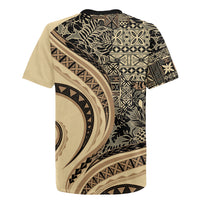 Hawaiian Hibiscus Tribal Vintage Motif Rugby Jersey Ver 2 LT9 - Polynesian Pride