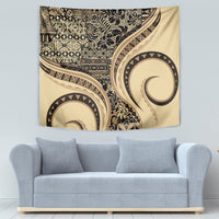 Hawaiian Hibiscus Tribal Vintage Motif Tapestry Ver 2 LT9 - Polynesian Pride