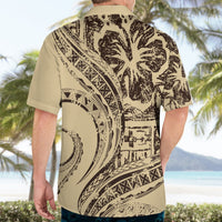 Hawaiian Hibiscus Tribal Vintage Motif Hawaiian Shirt Ver 3 LT9 - Polynesian Pride