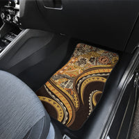 Hawaiian Hibiscus Tribal Vintage Motif Car Mats Ver 4
