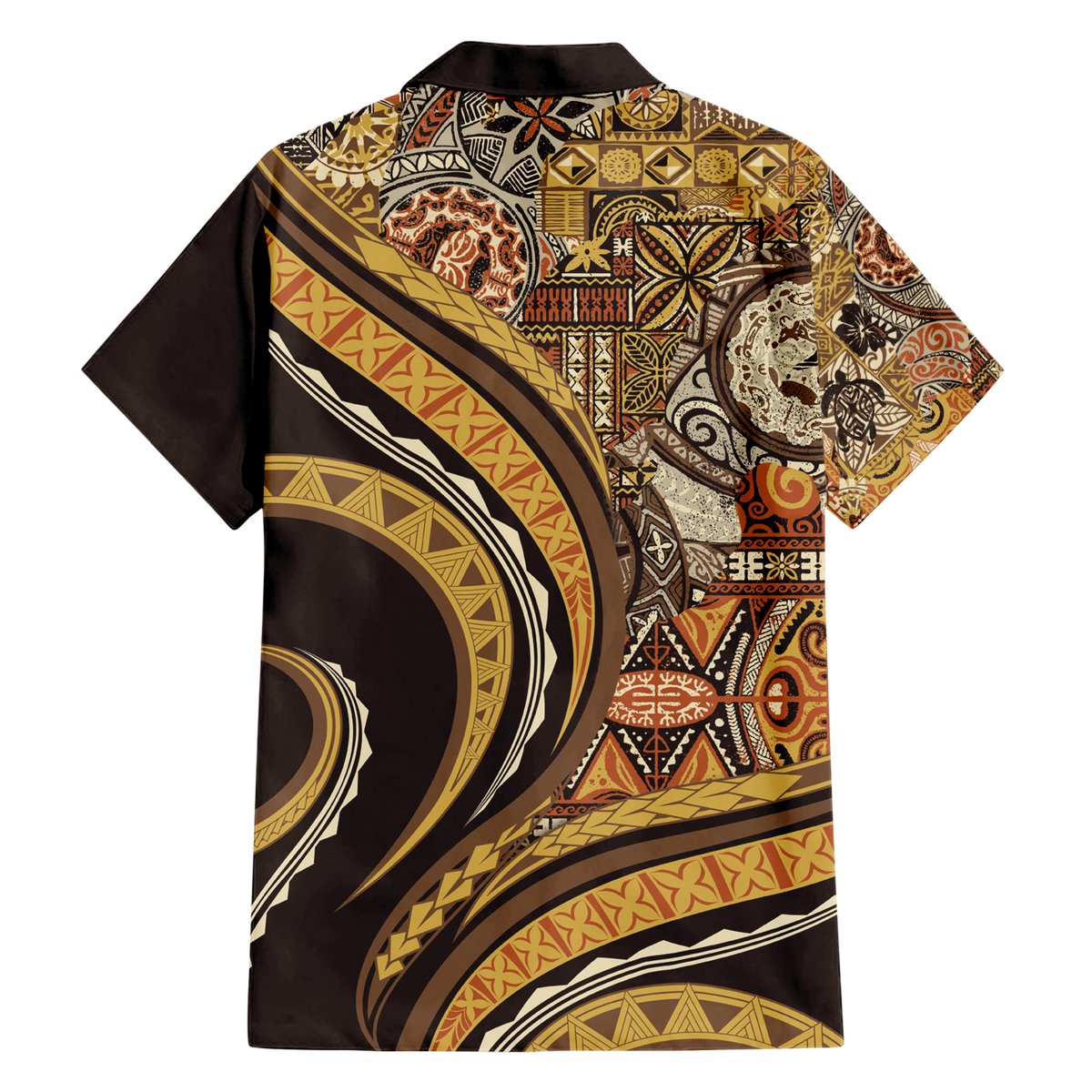 Hawaiian Hibiscus Tribal Vintage Motif Hawaiian Shirt Ver 4 LT9 - Polynesian Pride