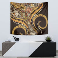 Hawaiian Hibiscus Tribal Vintage Motif Tapestry Ver 4 LT9 - Polynesian Pride