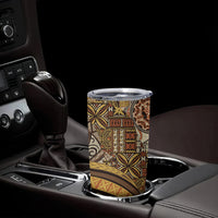 Hawaiian Hibiscus Tribal Vintage Motif Tumbler Cup Ver 4