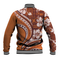 Hawaiian Hibiscus Tribal Vintage Motif Baseball Jacket Ver 5 LT9 - Polynesian Pride