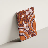 Hawaiian Hibiscus Tribal Vintage Motif Canvas Wall Art Ver 5 LT9 - Polynesian Pride