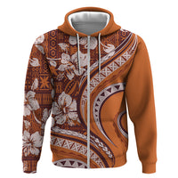 Hawaiian Hibiscus Tribal Vintage Motif Hoodie Ver 5