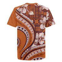 Hawaiian Hibiscus Tribal Vintage Motif Rugby Jersey Ver 5 LT9 - Polynesian Pride