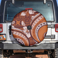 Hawaiian Hibiscus Tribal Vintage Motif Spare Tire Cover Ver 5 LT9 Gold - Polynesian Pride
