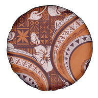 Hawaiian Hibiscus Tribal Vintage Motif Spare Tire Cover Ver 5 LT9 - Polynesian Pride