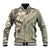 Hawaiian Hibiscus Tribal Vintage Motif Baseball Jacket Ver 6