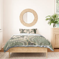 Hawaiian Hibiscus Tribal Vintage Motif Bedding Set Ver 6 LT9 - Polynesian Pride