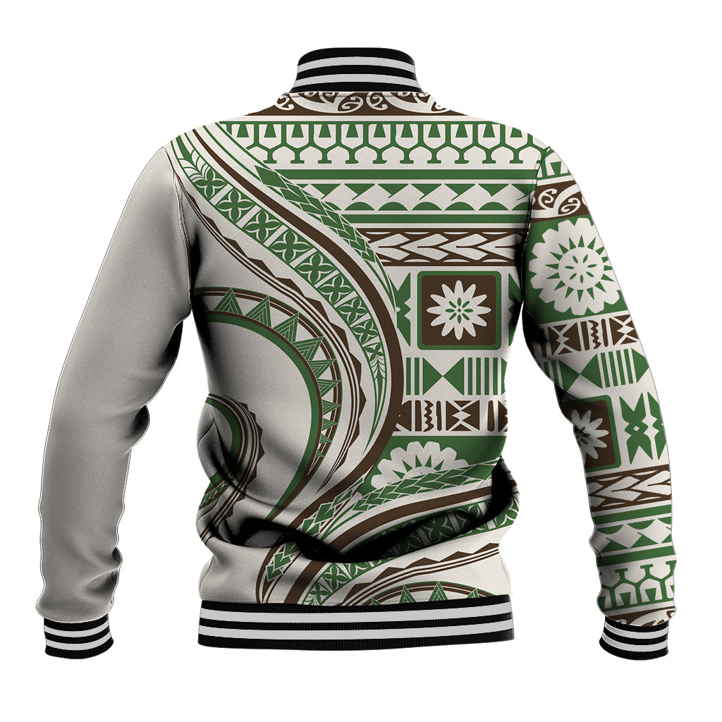 Hawaiian Hibiscus Tribal Vintage Motif Baseball Jacket Ver 7 LT9 - Polynesian Pride