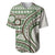 Hawaiian Hibiscus Tribal Vintage Motif Baseball Jersey Ver 7